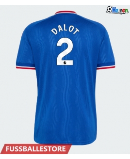 Günstige Manchester United Diogo Dalot #2 Auswärtstrikot 2026-27 Kurzarm
